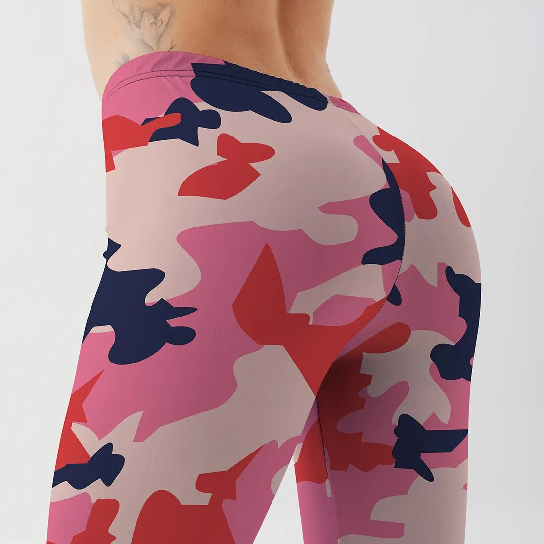 Women's Leggings Pink Camo LEGGINGS