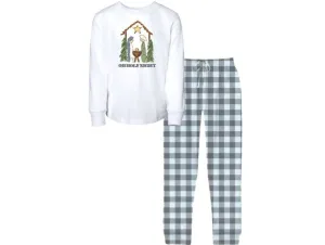 Womens Oh, Holy Night Pajamas
