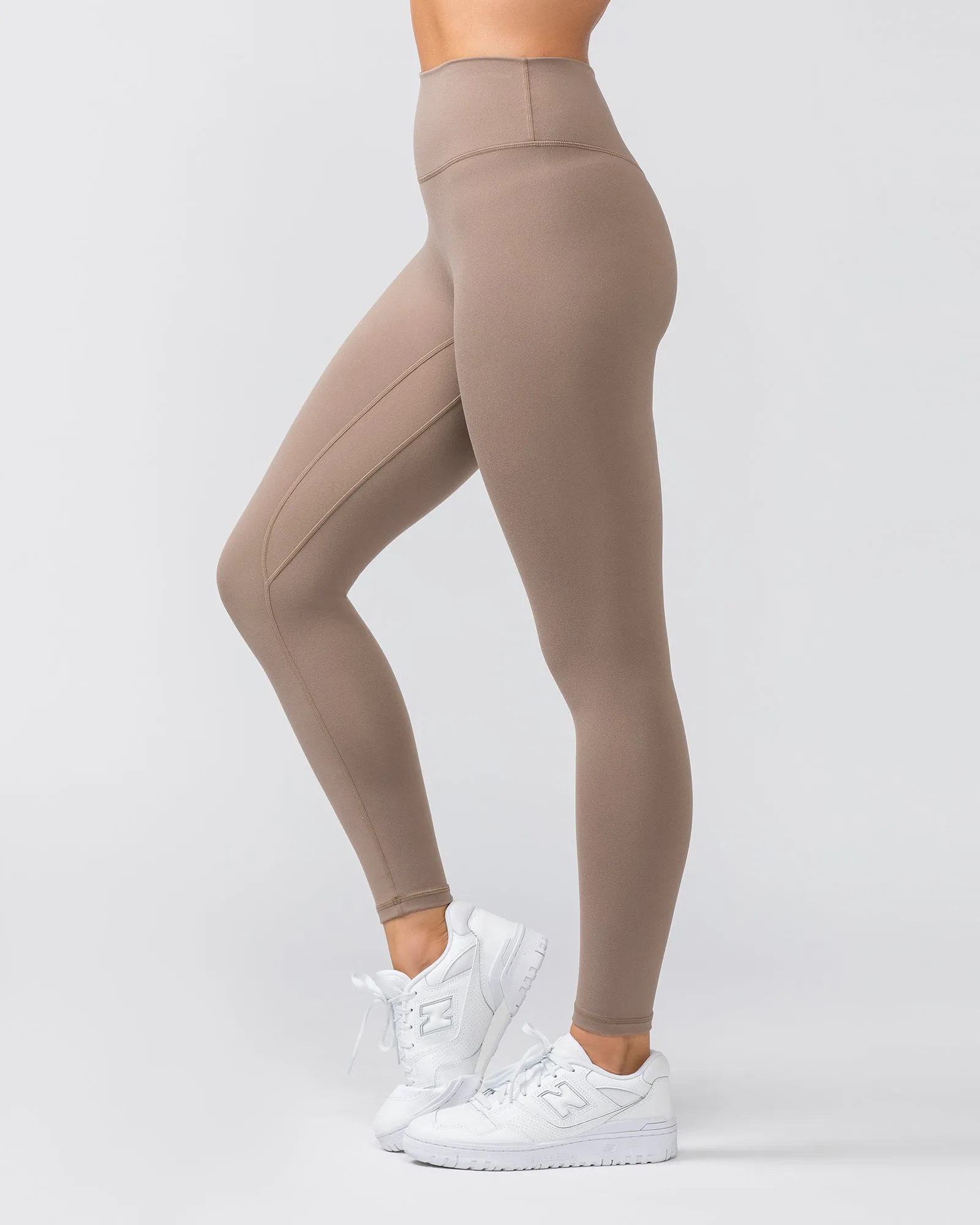 Zero Rise Everyday Ankle Length Leggings - Mushroom