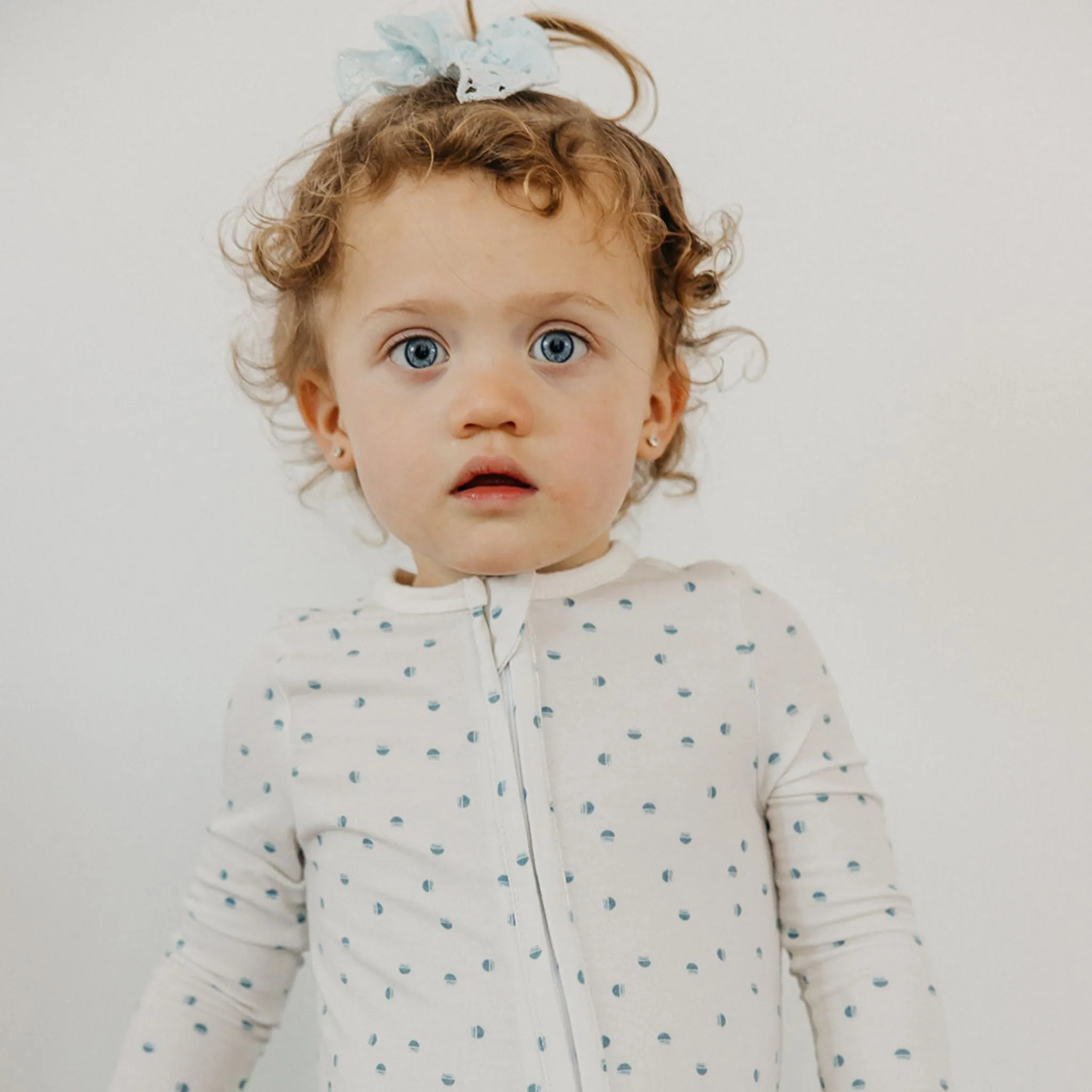 Zip-Up Footie Pajama - Haze