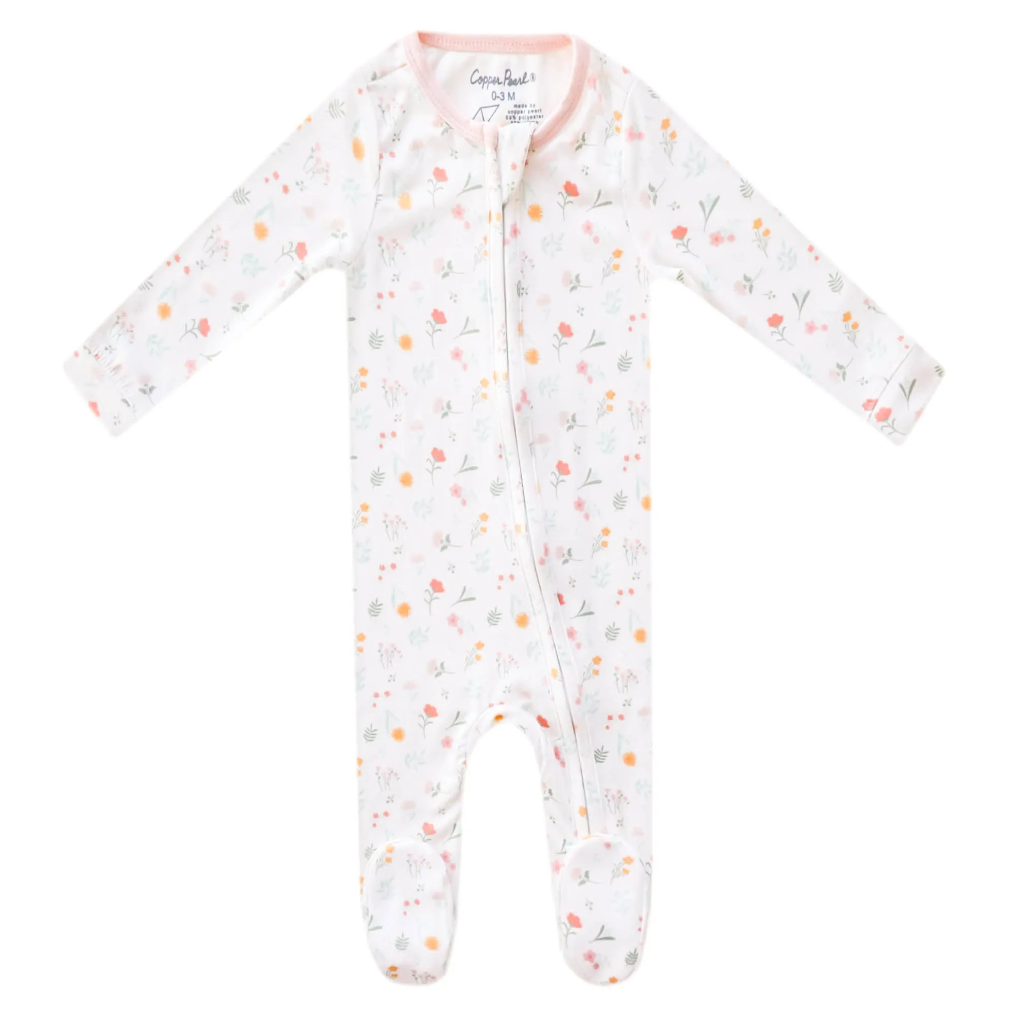 Zip-Up Footie Pajama - Mabel