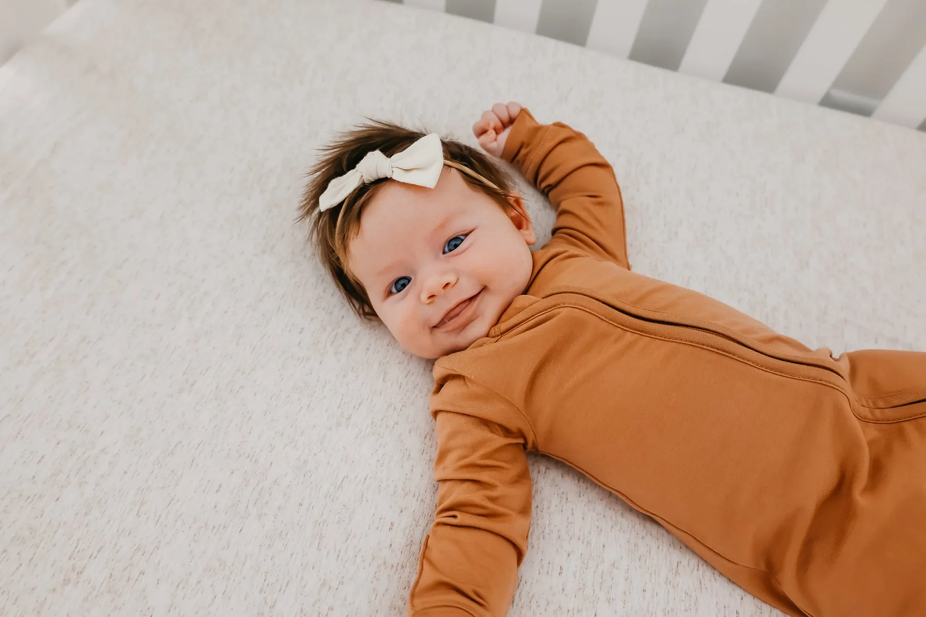 Zip-Up Footie Pajama - Pecan