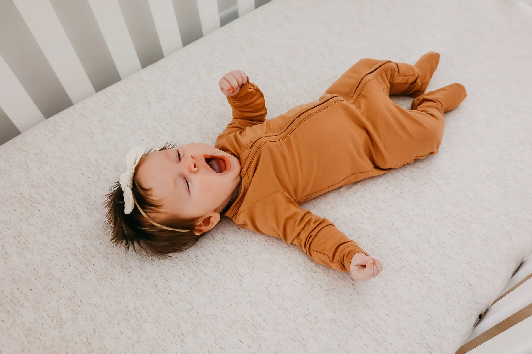 Zip-Up Footie Pajama - Pecan